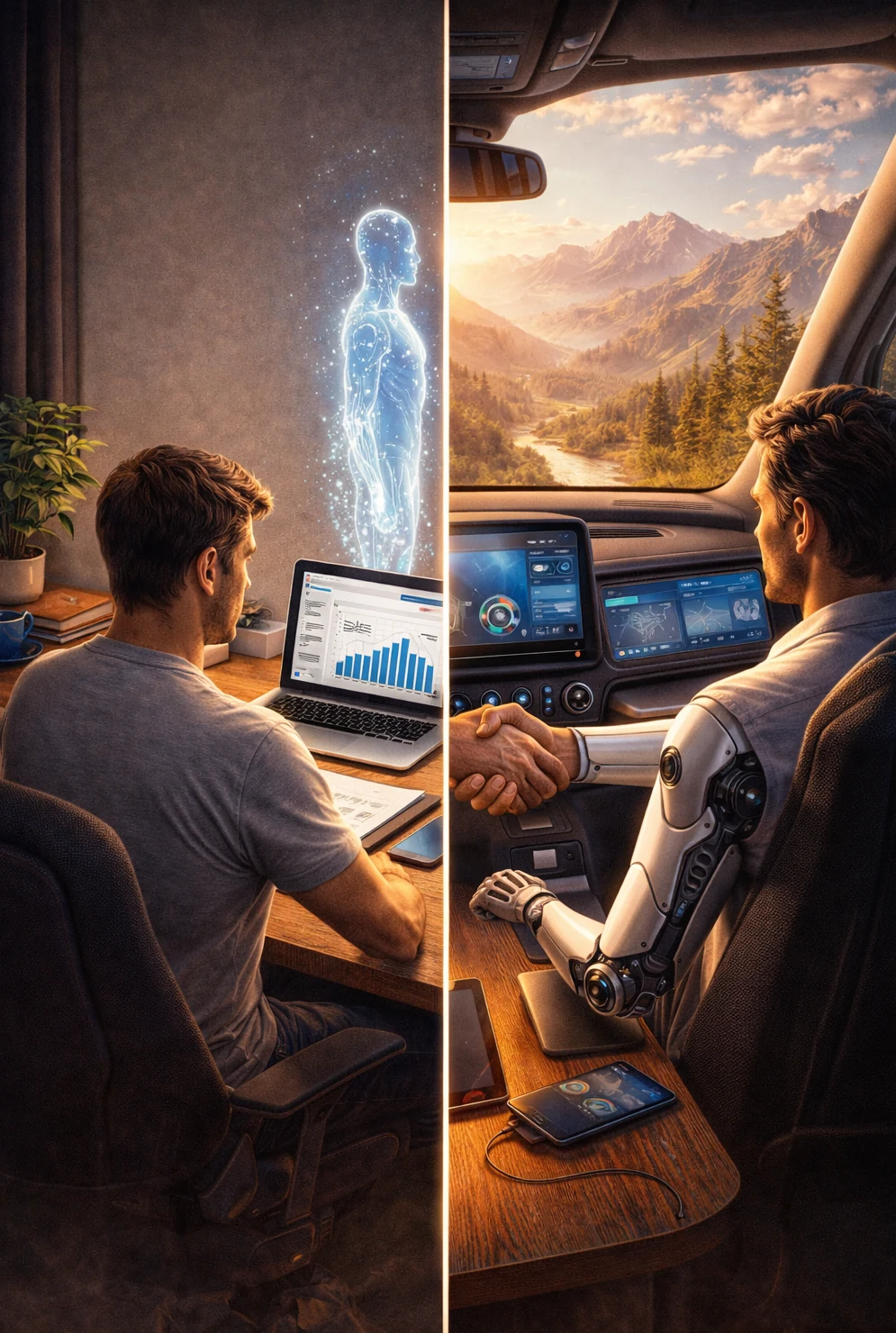 Technology helping a person work with greater clarity and less friction