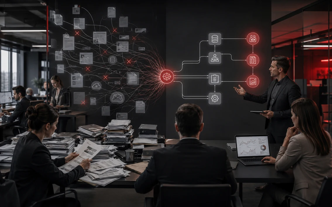 AI without organized data and processes remains a demo because it lacks a stable business foundation.