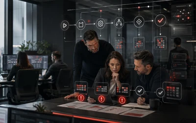 Assessment of critical business processes before technology investment and digital transformation.